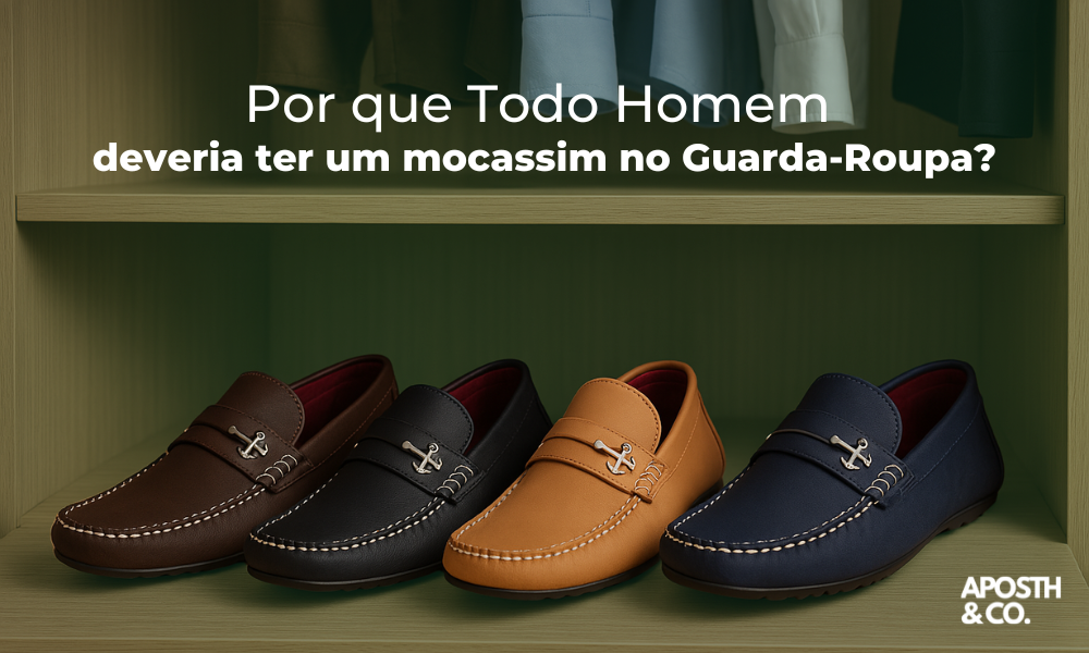 Por que Todo Homem Deveria Ter um Mocassim no Guarda-Roupa?