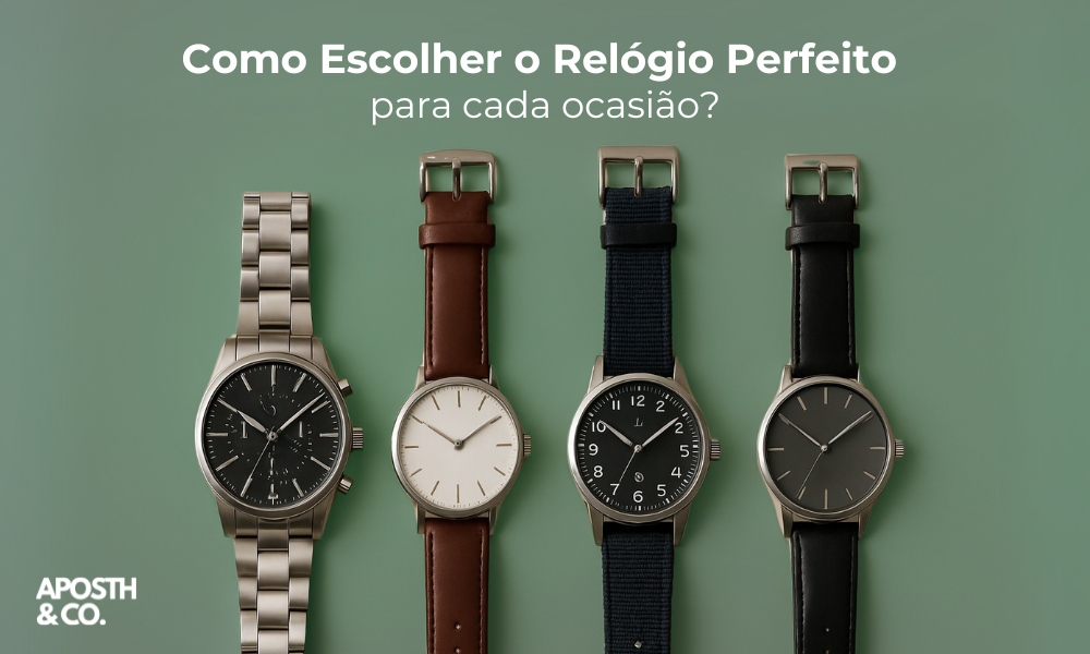 Como Escolher o Relógio Perfeito para Cada Ocasião