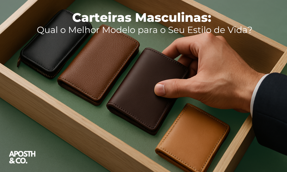 Carteiras Masculinas: Qual o Melhor Modelo para o Seu Estilo de Vida?