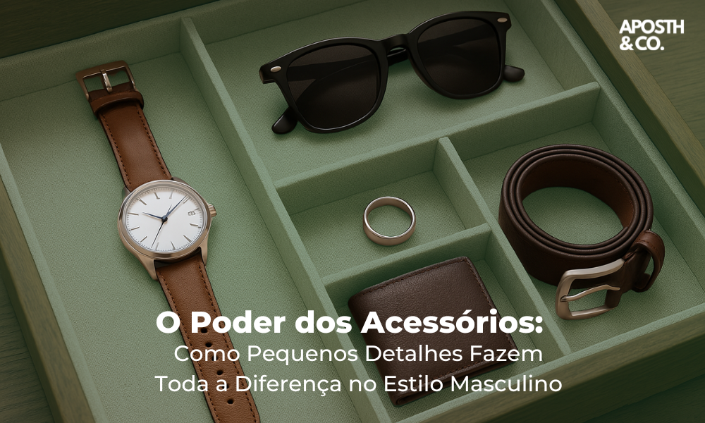O Poder dos Acessórios: Como Pequenos Detalhes Fazem Toda a Diferença no Estilo Masculino