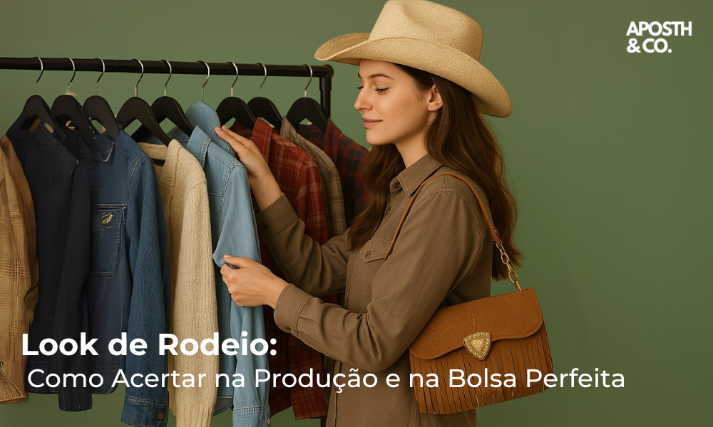 Look de Rodeio: Como Acertar na Produção e na Bolsa Perfeita