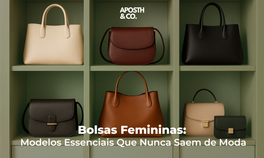 Bolsas Femininas: Modelos Essenciais Que Nunca Saem de Moda