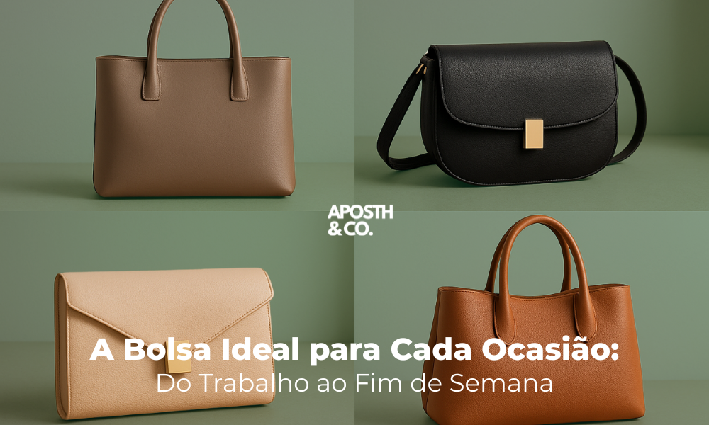 A Bolsa Ideal para Cada Ocasião: Do Trabalho ao Fim de Semana