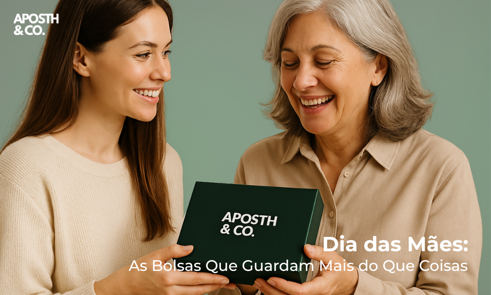 Dia das Mães: As Bolsas Que Guardam Mais do Que Coisas