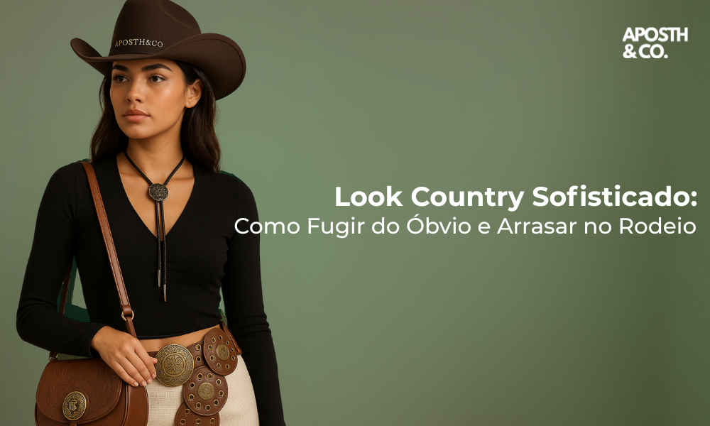 Look Country Sofisticado: Como Fugir do Óbvio e Arrasar no Rodeio