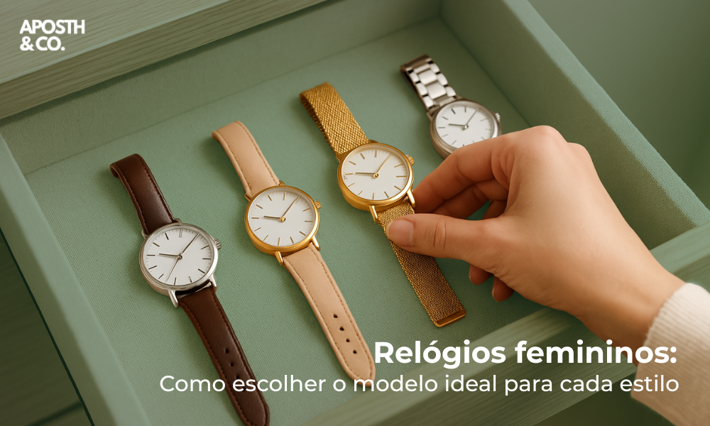 Relógios Femininos: Como Escolher o Modelo Ideal para Cada Estilo
