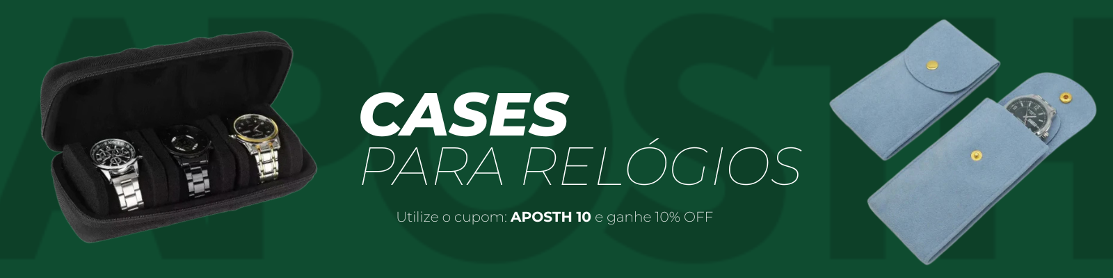 CASES PARA RELÓGIOS