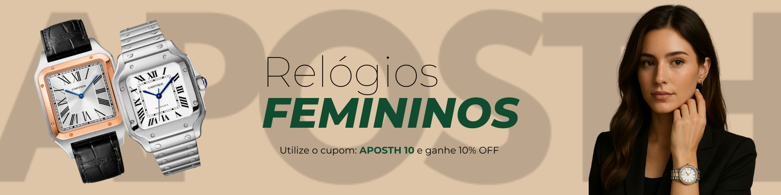 RELÓGIOS FEMININOS
