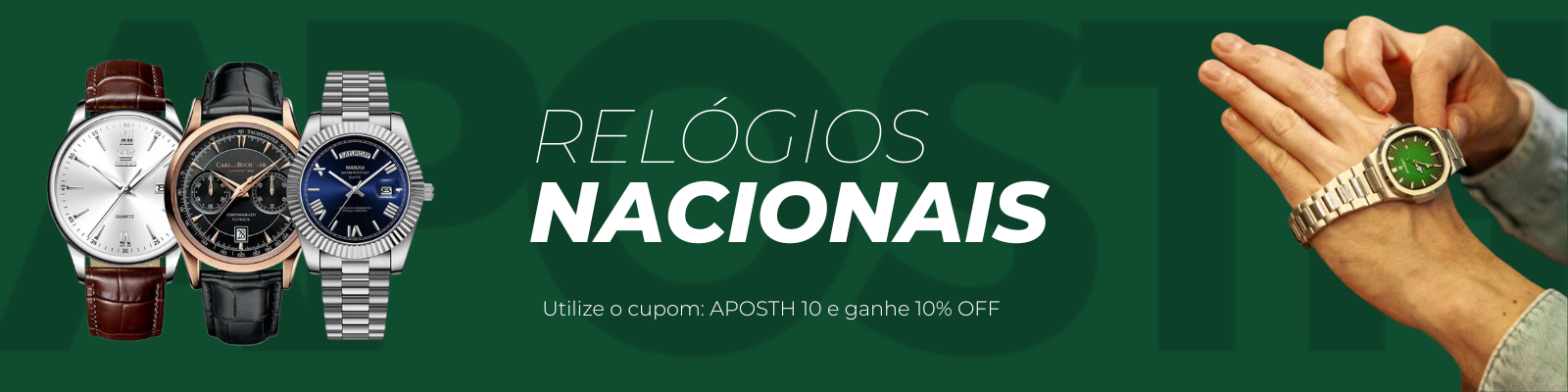 RELÓGIOS NACIONAIS